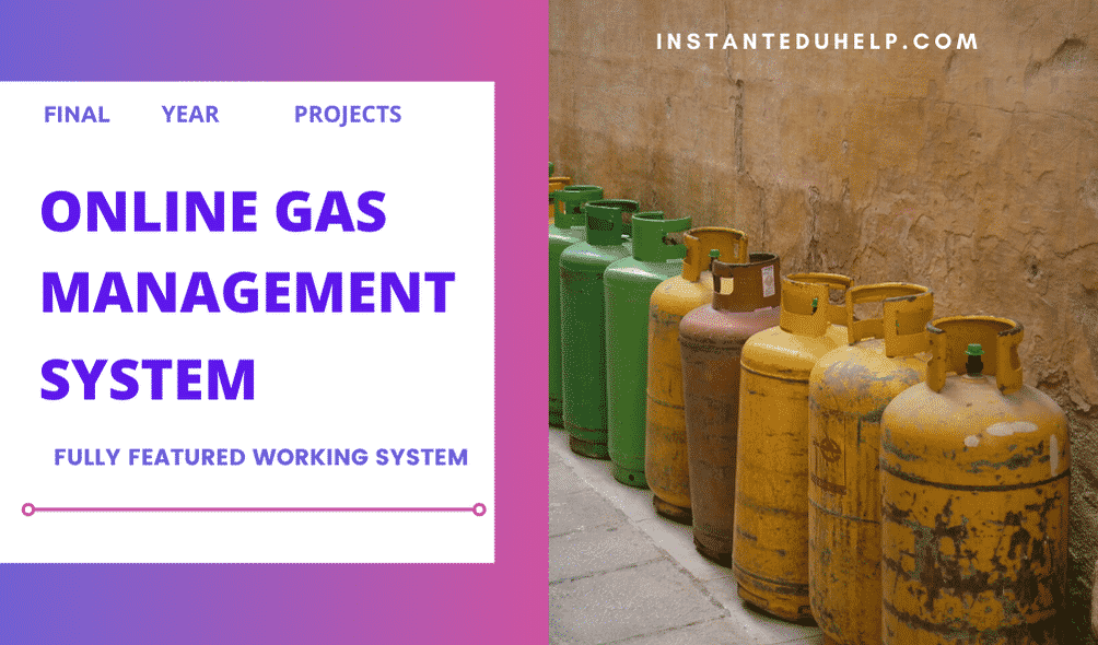 Gas Booking Management System Project for Final year