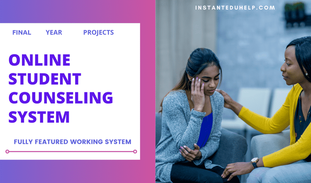 Online counselling management system project